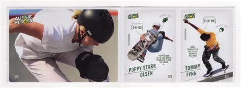 Woolworths Olympic And Paralmpic Aussie Heroes Skateboarding Poppy Starr Olsen Eur 362