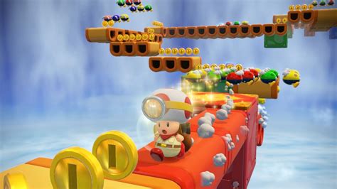 Another has toad ride a mine cart; Captain Toad & Toadette are ready for adventure? Are you?