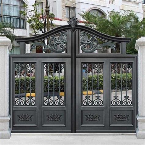 Wholesale Simple Iron Gate Grill Designs Aluminum Swing Gate From M