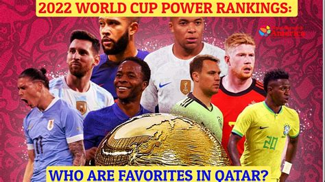 2022 World Cup Power Rankings Who Are Favorites In Qatar Youtube