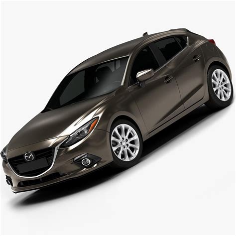 Mazda 3 hatchback interior & exterior images. 2014 Mazda 3 Hatchback (Low Interior) 3D Model #AD ,#Mazda ...