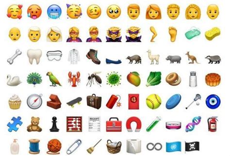 Estos Son Los 70 Nuevos Emojis Que Tendrás En Tu Iphone El Comercio