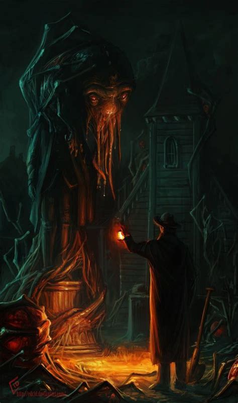 Dark Art Lovecraftian Cthulhu Lovecraft Art