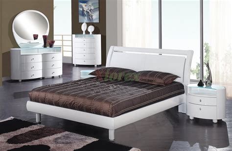 High Gloss Modern Platform Bedroom Furniture Set 154 Xiorex
