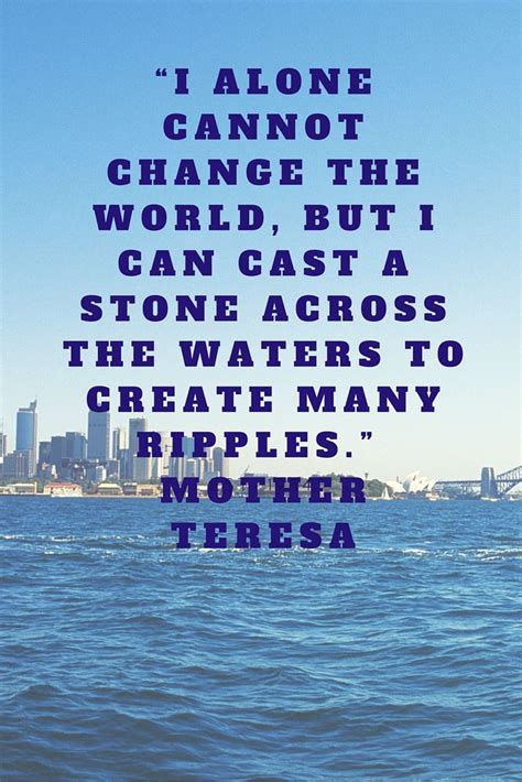 Policy Takeover Mother Teresa Advocacy Quote Advocacy Quotes