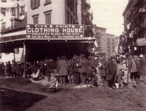 Clothing Store In The Notorious Old Five Points Slum In Nyc 1893