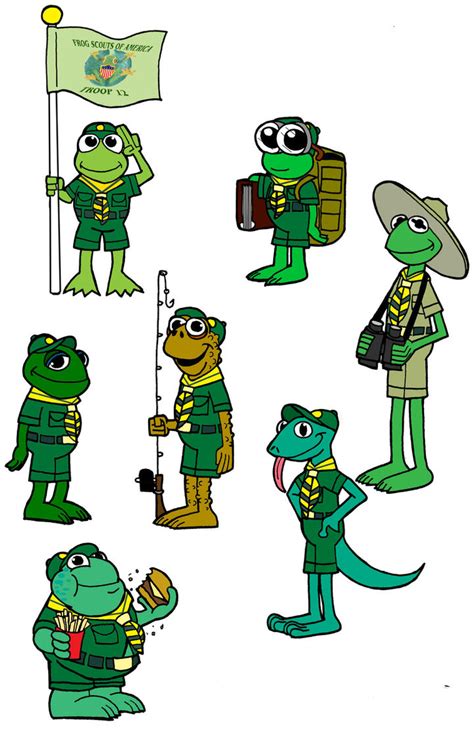 Frog Scouts By Gonzocartooncompany On Deviantart