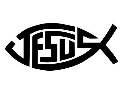 Free Christian Fish Symbol Clipart