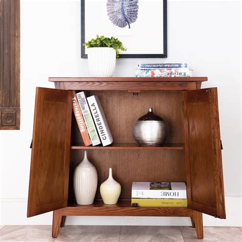 Mission Foyer Cabinet With Shelf Russet ǀ Furniture ǀ Todays Design House