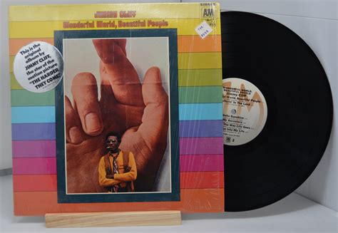 Jimmy Cliff Wonderful World Beautiful People Vinyl Record Album Lp