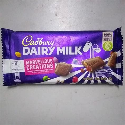 Cadbury Dairy Milk Marvellous Creations Jelly Popping Candy Beanies