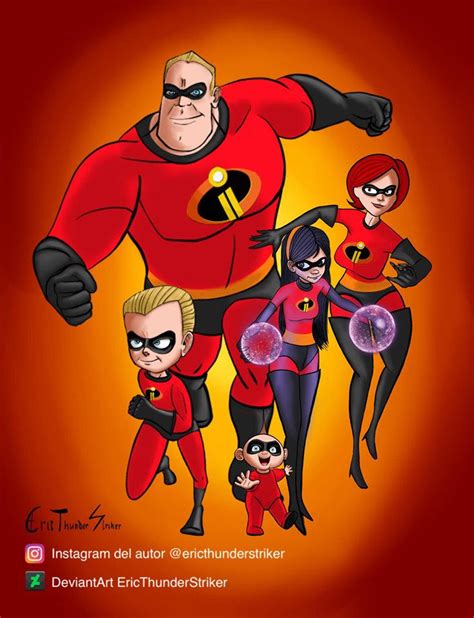 The Incredibles By Ericthunderstriker On Deviantart