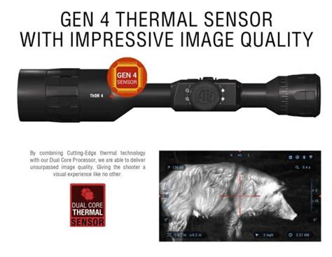 ThOR Thermal Smart Rifle Scopes From ATN WITH PICTURES