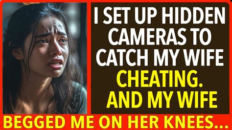 i installed hidden cameras to catch my wife cheating and my wife begged me on her knees