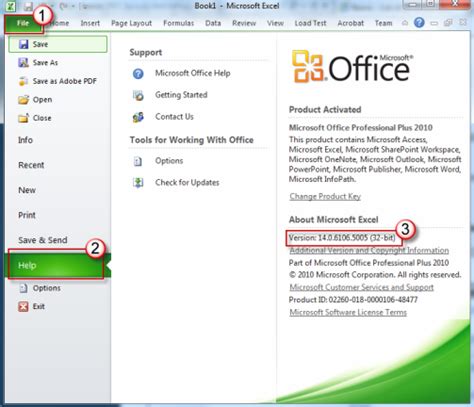 Versionsnummer Von Microsoft Office 2010 Service Pack 1 Dos Geek