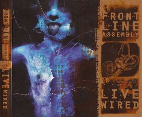 Front Line Assembly Live Wired Dave Mckean Mckean Cool Album Covers