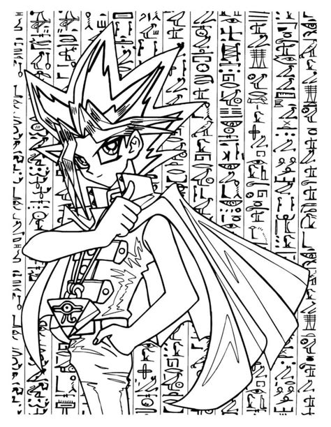 Printable Yu Gi Oh Coloring Page Download Print Or Color Online For Free