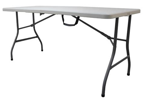 Grainger Approved Rectangle Bifold Table 29 In Height X 30 In Width