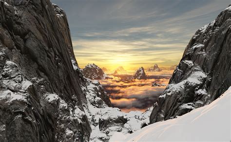 Scenery Snow Mountains Hd Nature 4k Wallpapers Images Backgrounds