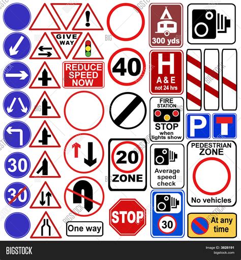 Uk Road Sign Image And Photo Free Trial Bigstock