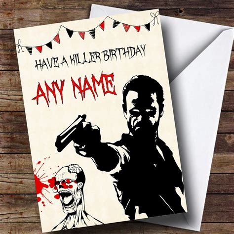 Add photos to personalize these custom cards. Customized Personalized Birthday Greeting Card Choice Of ...