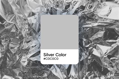 Silver Color Chart