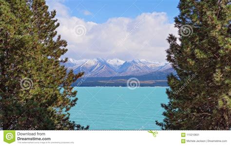 Lake Pukaki New Zealand Stock Image Image Of Photographed 115210831