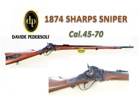 Pedersoli 1874 Sharps Sniper Occasione Cal45 70 R14334 Armi Usate