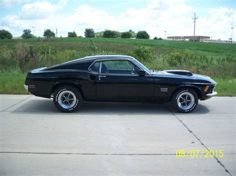 1970 Mustang Boss 429 Raven Black For Sale