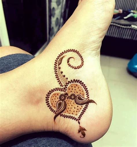 Tasmim Blog Simple Easy Step By Step Foot Mehndi Design