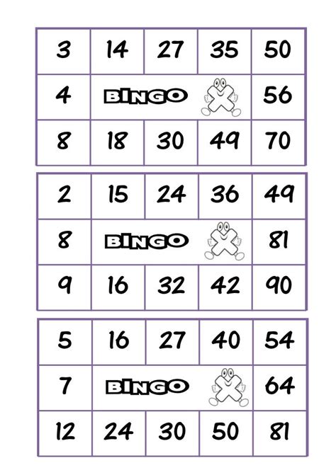 Bingo Da Multiplicação Gx93 Ivango
