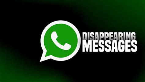 Whatsapp New Feature User Can Now Use Disappearing Messages Feature