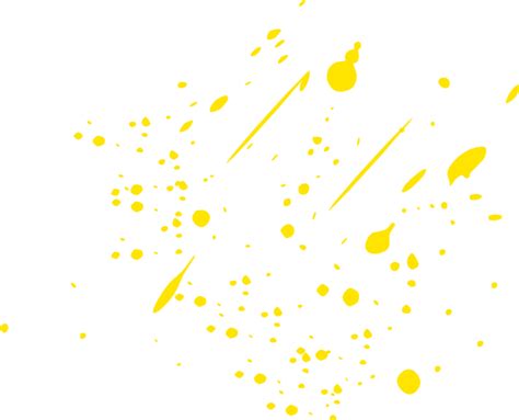 Splash Of Yellow Paint Clipart Best