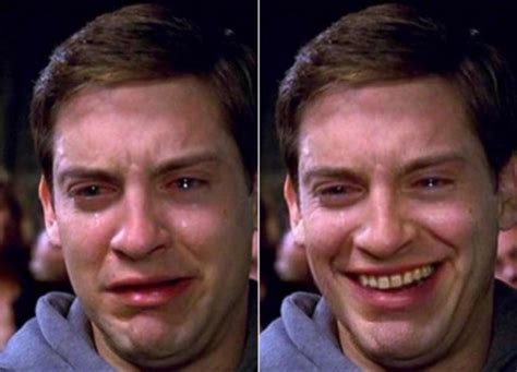 Tobey Maguire Crying 