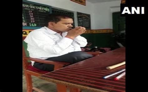 Teacher Suspended After Video Of Him Smoking In Class Goes Viral