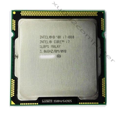 Intel Core I7 880 306ghz Quad Core Lga 1156 Cpu Processor Ebay