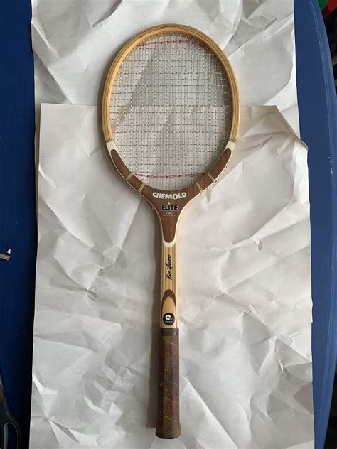 Vintage Chemold Rod Laver Elite Wood Professional Tennis Racket Ebay