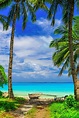 Fanning Island, Republic of Kiribati Stock Photo - Image of beach ...