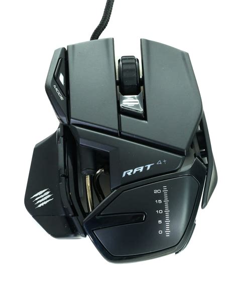 Mad Catz Rat 4 Adjustable Gaming Mouse In Test
