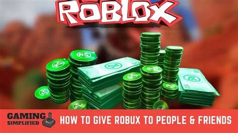 How To Give Robux To People And Friends Quick And Easy Way Gaming