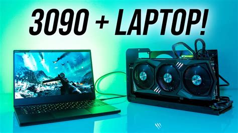Rtx 3090 Gaming Laptop 🤯 2080 Ti Egpu Comparison