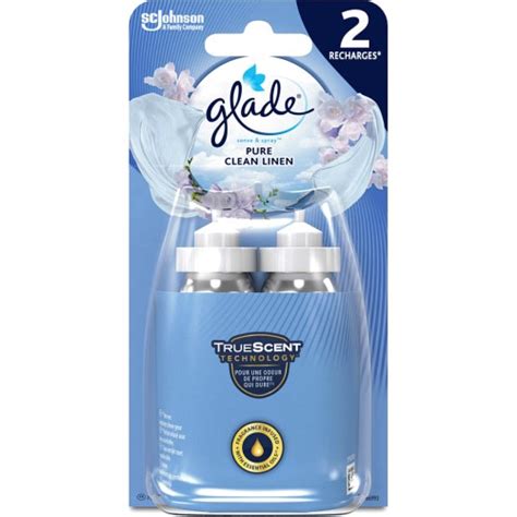 Glade Sense And Spray Refills Clean Linen 2 Refills 2 Compare Prices