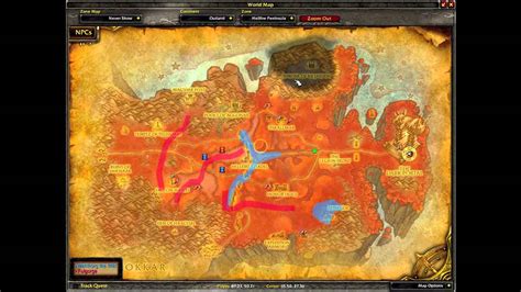 How To Get To Hellfire Peninsula In Wow Traveling Through World Of