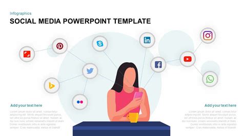 Social Media Template For Powerpoint And Keynote Slidebazaar
