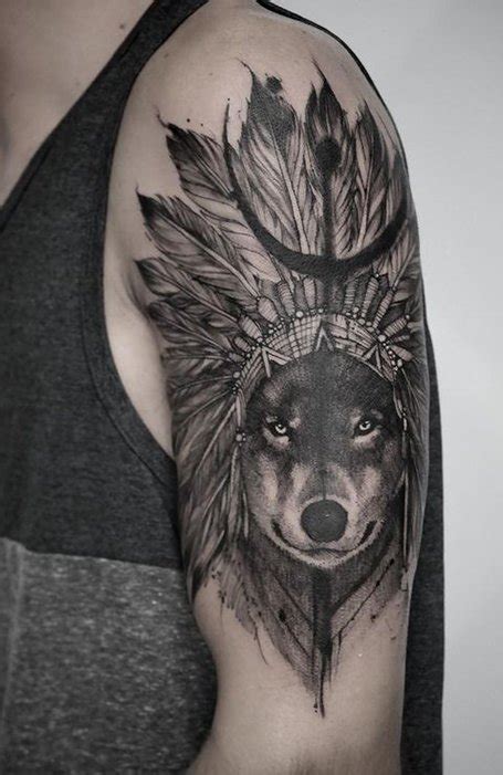 25 Coolest Wolf Tattoos Men In 2021 The Trend Spotter
