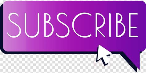 Subscribe Button Youtube Subscribe Button Clipart Logo Purple Area