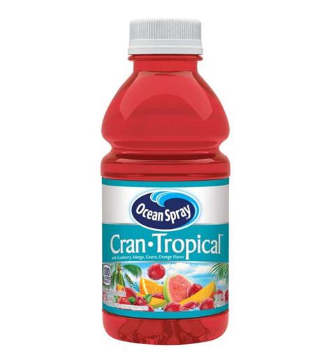 Ocean Spray Cranberry Tropical Juice Drink 10oz 6pk Single Serve