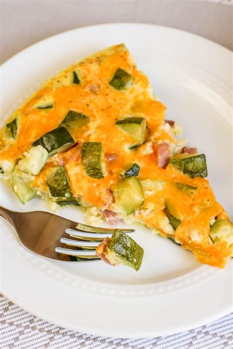 Low Carb Zucchini Frittata Recipe Easy 20 Minute Recipe