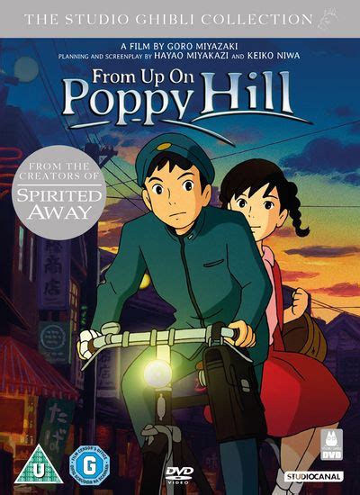 Studio ghibli is a japanese animation film studio based in koganei, tokyo, japan. From Up On Poppy Hill | DVD | Free shipping over £20 | HMV ...
