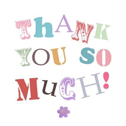 Thank You So Much Clipart | Free download on ClipArtMag